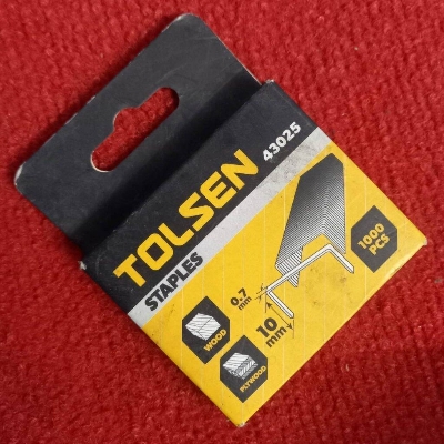 Picture of 1000Pcs Pin 43025 Staples Pin Heavy Duty Pin Refill Tacker Staple Pin 0.7 10mm Pin For Wood Plywood Tools Machine