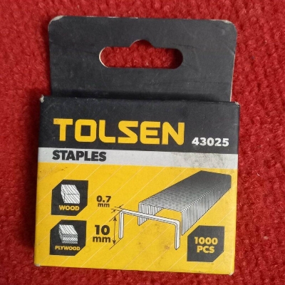 Picture of 1000Pcs Pin 43025 Staples Pin Heavy Duty Pin Refill Tacker Staple Pin 0.7 10mm Pin For Wood Plywood Tools Machine