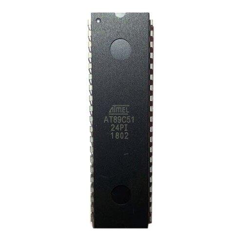 Picture of AT89C51 Microcontroller IC 89S51 IC AT89C51-24PI AT89C51-24PU AT89C51-24PC IC DIP-40 40 Pin Leads Microcontroller AT89C51 IC