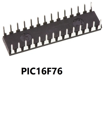 Picture of PIC16F76 IC PIC16F76 Microcontrollers IC DIP 28 Pin Leads Dual In Line Package Chip 16F76 IC MCU