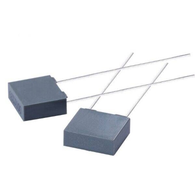 Picture of 10Pcs- 474j 100V Box Type Metalized Polyester Film Capacitor 474j 100V Capacitor 474j Capacitor 100V Box Capacitor 2 Pin Leads