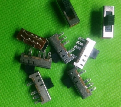 Picture of 5Pcs- 8 Pin Slide Switches DPDT Slide Switch 3 Position Switch 8 Pin Panel Mount Switches For Electronics Projects