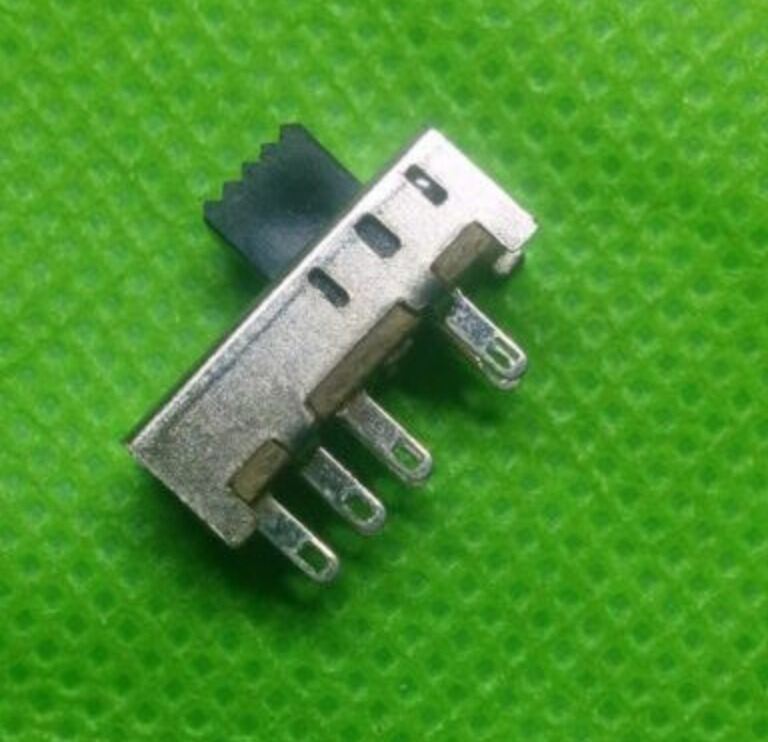 Picture of 5Pcs- 8 Pin Slide Switches DPDT Slide Switch 3 Position Switch 8 Pin Panel Mount Switches For Electronics Projects