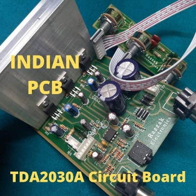 Picture of INDIAN PCB TDA2030 Amplifier Board For 18W Speaker TDA2030 Amplifier Circuit Board Power 12-15V TDA2030 IC Amplifier Board 3 Volume Amplifier TDA2030 Amplifier 18W For Home Entertainment Receivers & Amplifiers