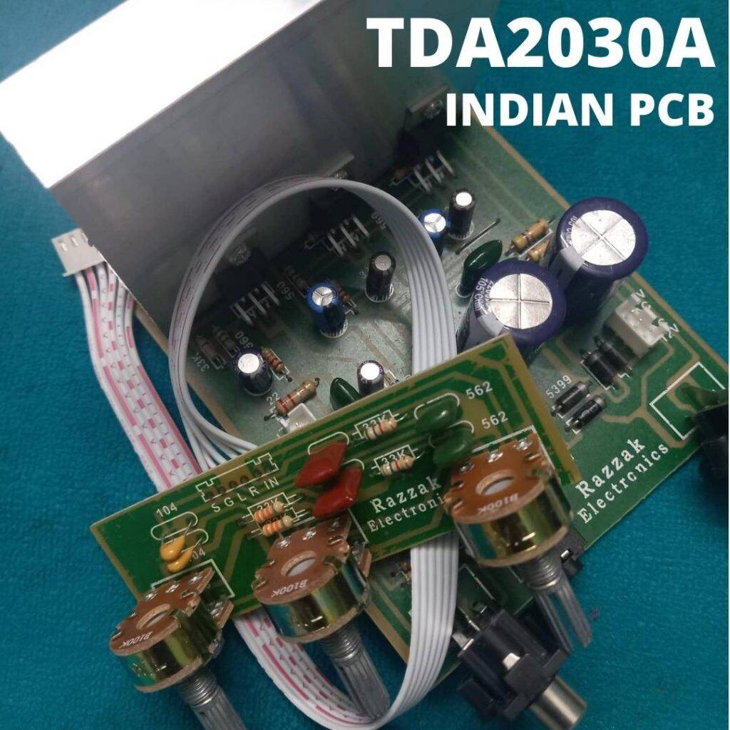 Picture of INDIAN PCB TDA2030 Amplifier Board For 18W Speaker TDA2030 Amplifier Circuit Board Power 12-15V TDA2030 IC Amplifier Board 3 Volume Amplifier TDA2030 Amplifier 18W For Home Entertainment Receivers & Amplifiers