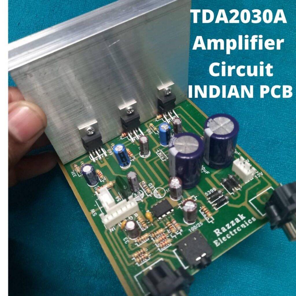 Picture of INDIAN PCB TDA2030 Amplifier Board For 18W Speaker TDA2030 Amplifier Circuit Board Power 12-15V TDA2030 IC Amplifier Board 3 Volume Amplifier TDA2030 Amplifier 18W For Home Entertainment Receivers & Amplifiers