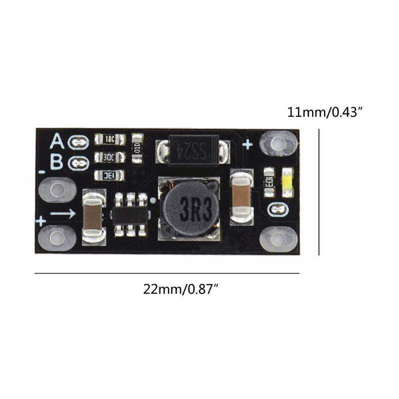 Picture of Mini Voltage Converter Step Up Module 1.5A Multi Function Mini Boost Module 3.7V to 5V 8V 9V 12V Step Up Board Adapters 5V 8V 9V 12V Fixed Output Power Boost Module