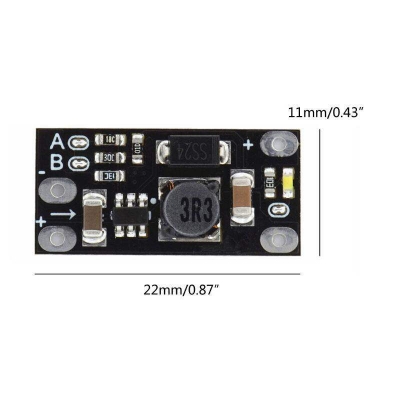 Picture of Mini Voltage Converter Step Up Module 1.5A Multi Function Mini Boost Module 3.7V to 5V 8V 9V 12V Step Up Board Adapters 5V 8V 9V 12V Fixed Output Power Boost Module
