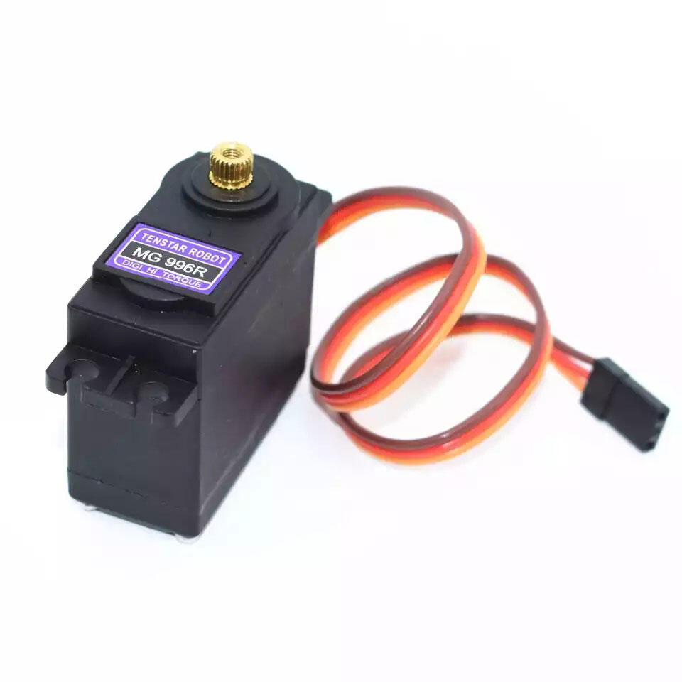 Picture of MG996R Servo Motor 360 Degree Servo Motor Large Torque MG996 Servo Motor Standard Quality DC 4.8V 7.2V Metal Gear Servo Motor 360 Degree Rotation With Cables Wire