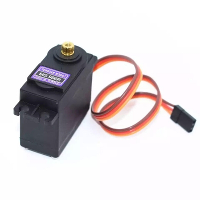 Picture of MG996R Servo Motor 360 Degree Servo Motor Large Torque MG996 Servo Motor Standard Quality DC 4.8V 7.2V Metal Gear Servo Motor 360 Degree Rotation With Cables Wire