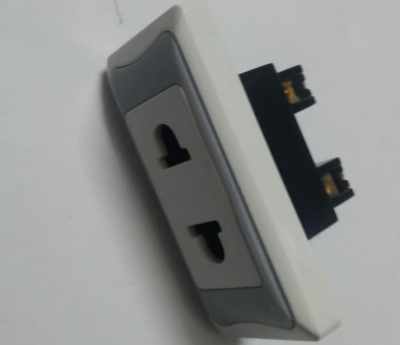 Picture of 2Pcs- Piano Socket 2 Pin Socket AC 250V 5A Socket For Electrical Devices Mobile Charger Adapters AC Socket