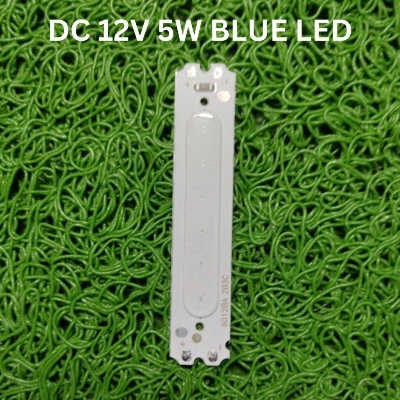 Picture of 6012BA 2B3C BLUE DC 12V 5W LED Light Blue Color 5W LED Light Panel Mount Aluminum Base With Resistor Protections 12V LED Light Bulbs 5W COB Light