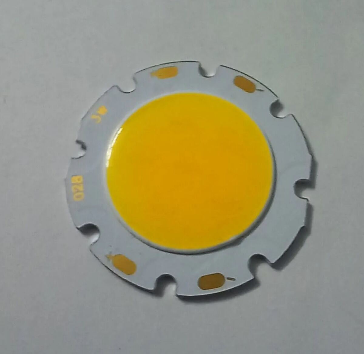 Picture of Model- 028 WARM WHITE 3W LED Light 12V LED Light Warm White COB LED 12V COB Light 3W COB LED Light Bulbs 12V Light Chip