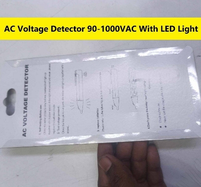 Picture of 1AC-D AC Voltage Detector Tester Pocket Pen Tools Sets 90-1000VAC LED Light Non Contact AC Voltage Detector Analog Voltage Tester Tools
