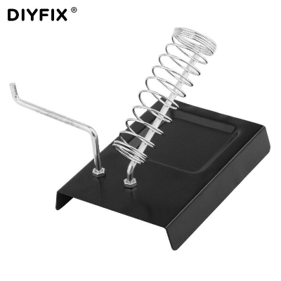 Picture of 220 Soldering Iron Stand XINFE-NODR-220 Strong Material Circular Metal Iron Stand Soldering Stand Holder With Base Tools Sets Iron Stand For 60W Soldering Iron