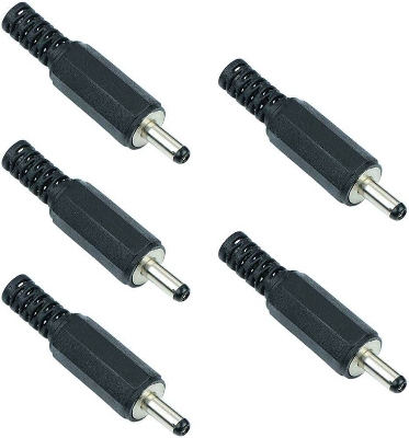 Picture of 5Pcs- Power Jack NKA-1200 MA-LE POWER JACK 5V 12V DC Jack Ma-le DC Power Jack 0.9mm Plug Power Supply Jack Adapters 0.9x10mm DC Ma-le Jack Adapters Power Socket