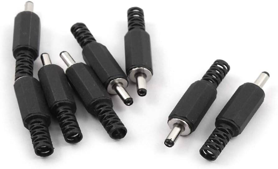 Picture of 5Pcs- Power Jack NKA-1200 MA-LE POWER JACK 5V 12V DC Jack Ma-le DC Power Jack 0.9mm Plug Power Supply Jack Adapters 0.9x10mm DC Ma-le Jack Adapters Power Socket