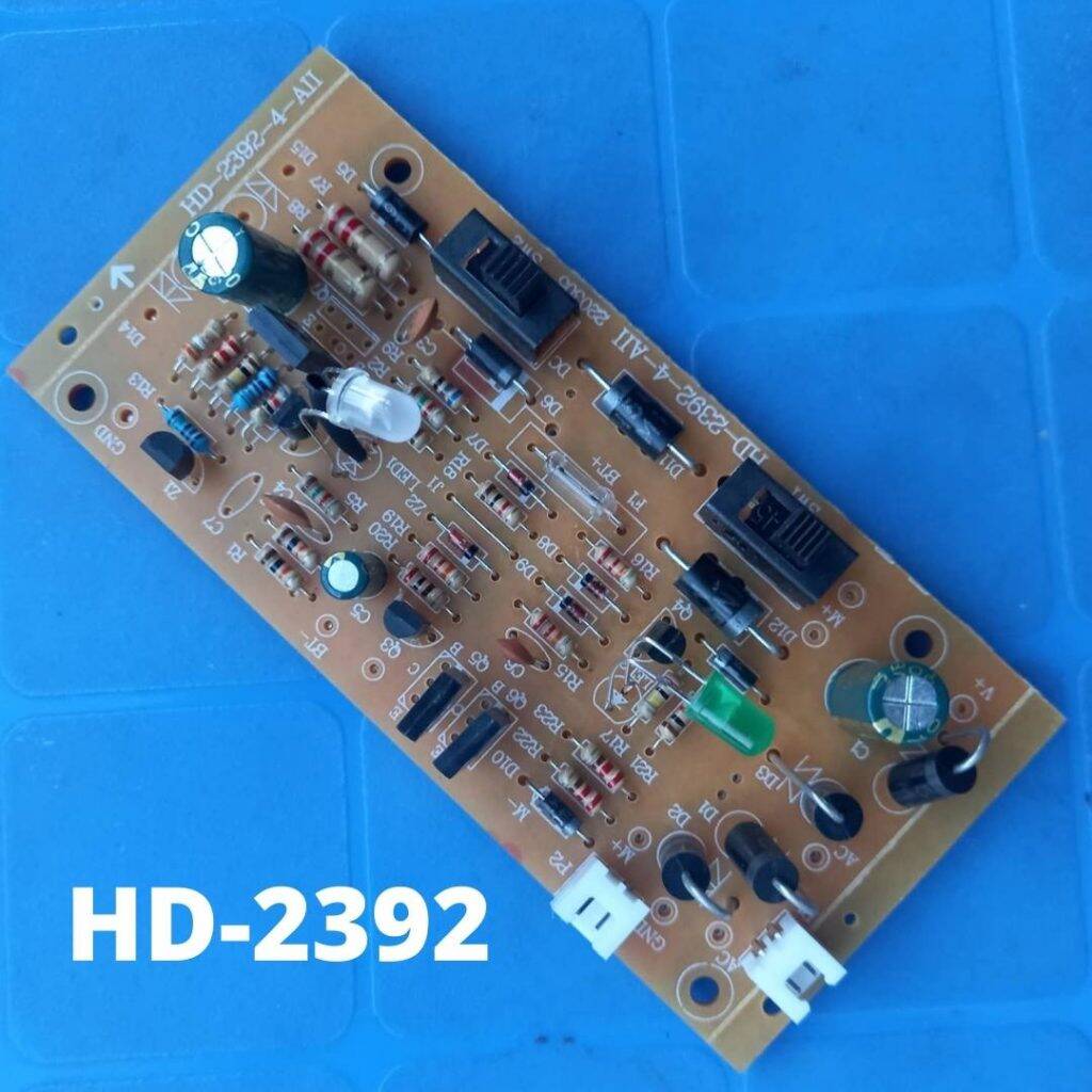 Picture of 2392 Charger FAN Circuit DC Light Fan Charger Circuit Charging Control Fan Circuit Board For AC DC Charger Fans 2392 Circuit For Mini Fans With Switches