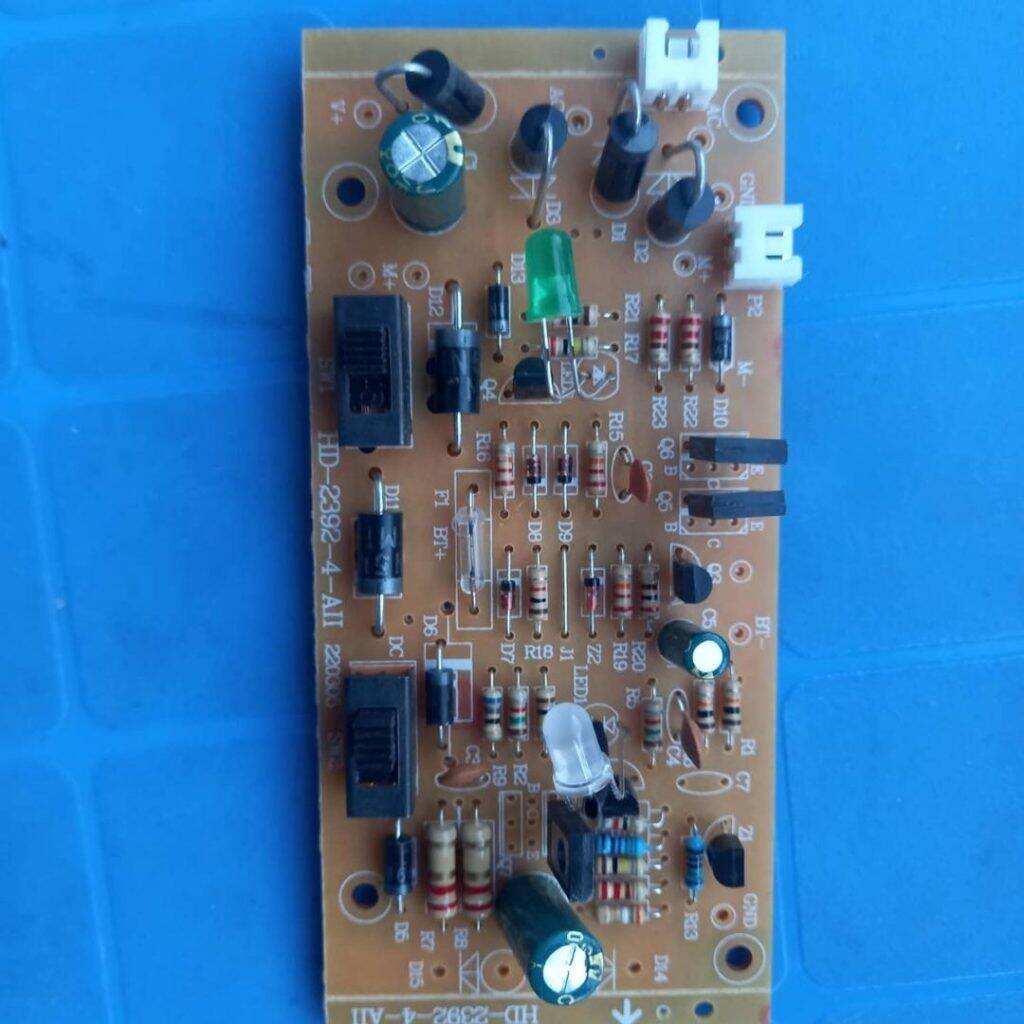Picture of 2392 Charger FAN Circuit DC Light Fan Charger Circuit Charging Control Fan Circuit Board For AC DC Charger Fans 2392 Circuit For Mini Fans With Switches