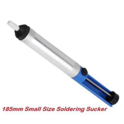 Picture of 185mm  small size Soldering Suction Pump Aluminum Body Desoldering Sucker Pump For Soldering Remove Vacuum Pump Tools Sets Anti Rust Spring Portable