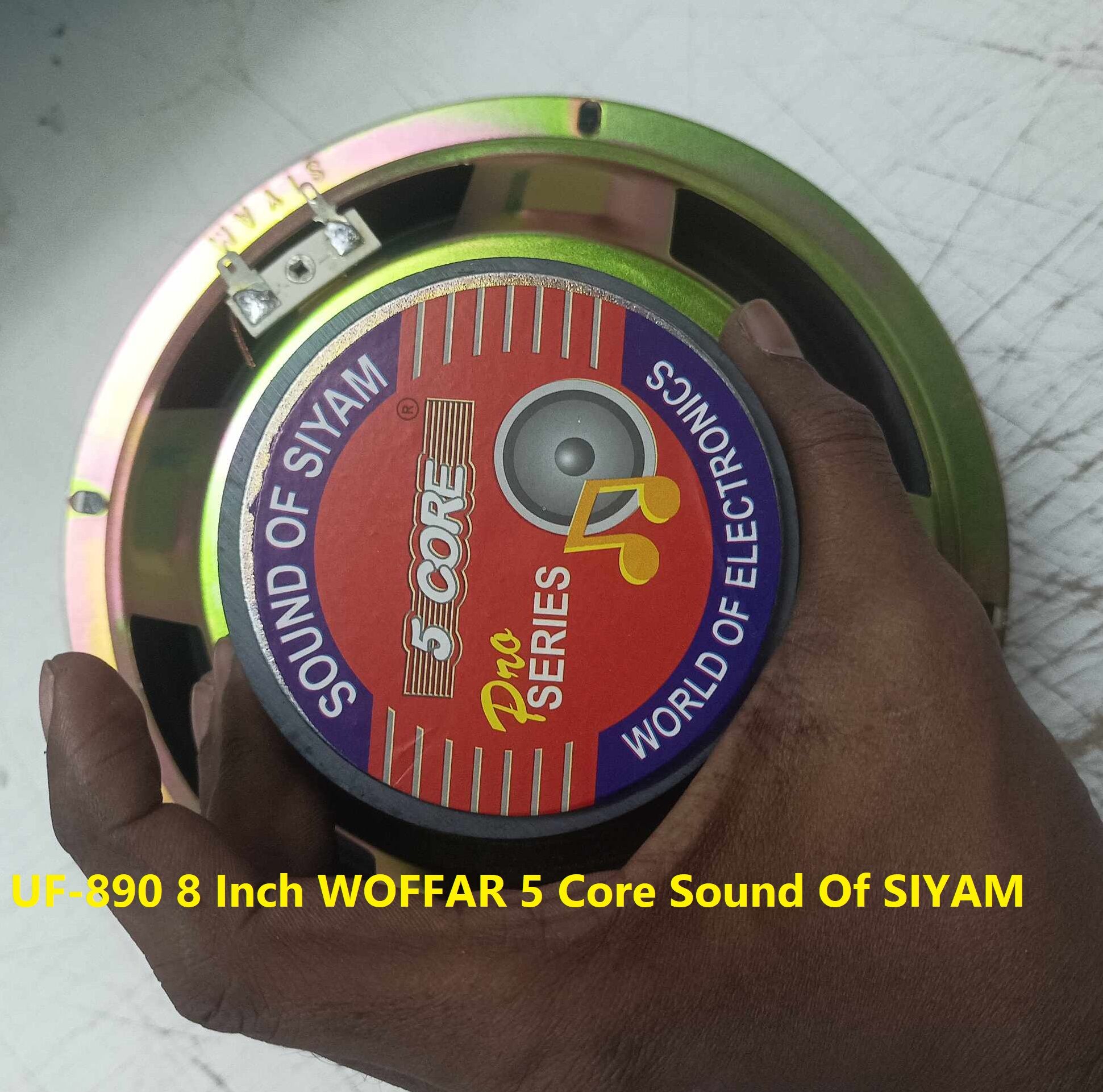 Picture of 4 Ohm 90W Subwoofer 8 Inch Subwoofer UF-890 8 Inch WOFFAR 5 Core Sound Of SIYAM 8 Inch Speaker Woofer 200mm Speaker For Home Entertainment Receivers & Amplifiers