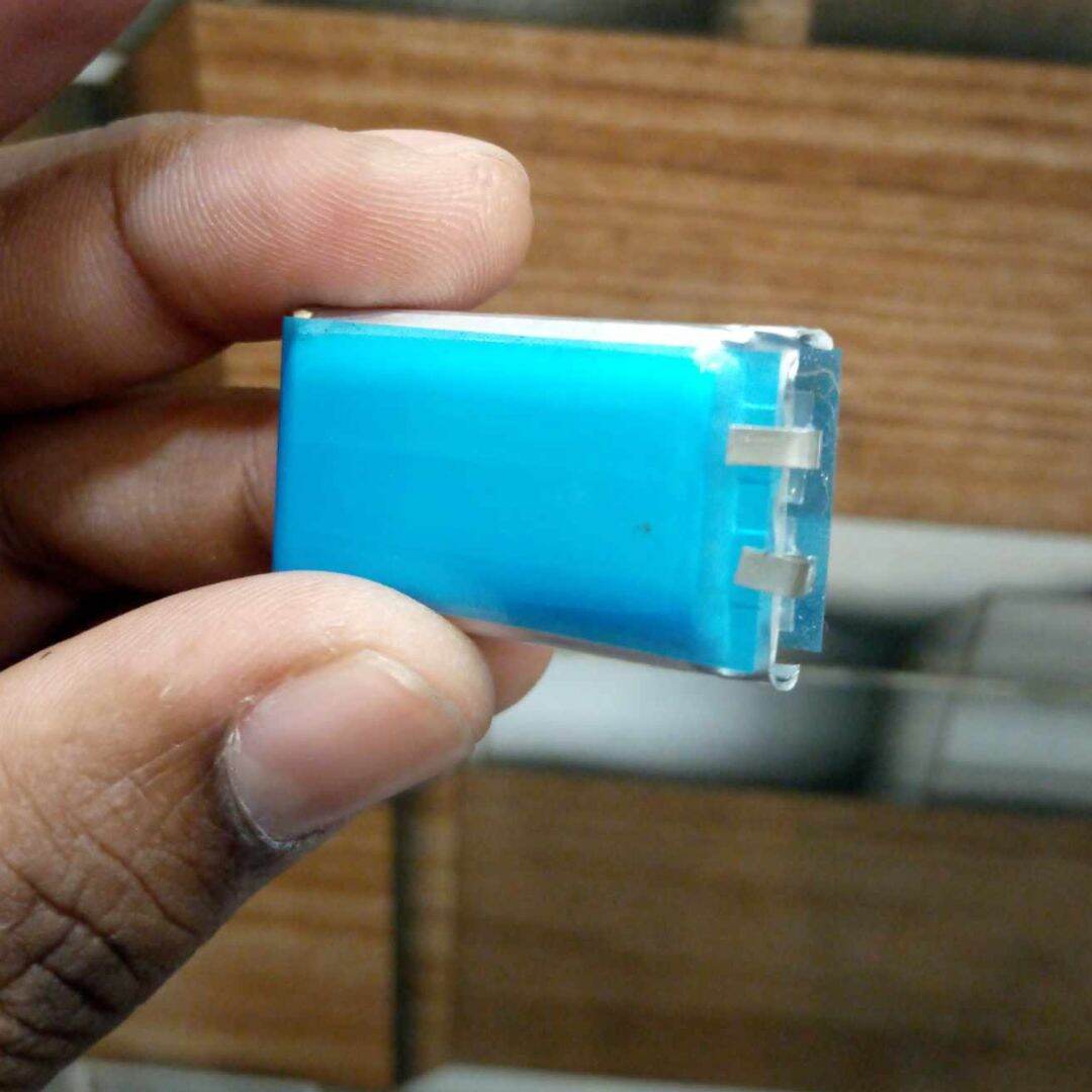 Picture of 500mAh Bluetooth Headphone Battery 3.7V Rechargeable Battery 500mAh Battery Size 35x20x7mm Lithium Polymer Rechargeable Battery