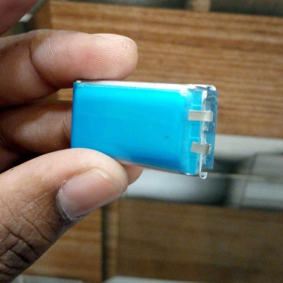 Picture of 500mAh Bluetooth Headphone Battery 3.7V Rechargeable Battery 500mAh Battery Size 35x20x7mm Lithium Polymer Rechargeable Battery