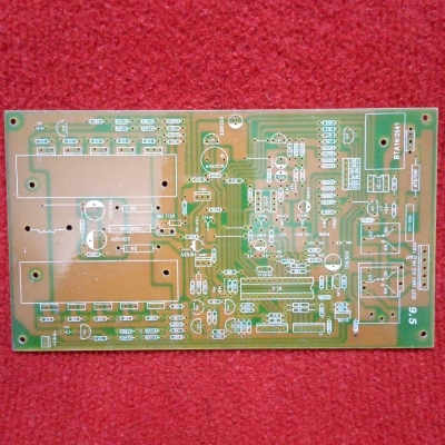 Picture of Empty 9.5 IPS BLANK Board ORGINAL INDIAN GLASS Fiber Copper Clad Board Single Layer 1000VA IPS Inverter Board DC 150V To 280V AC PCB Board Blank 800W Inverter Board For DC 150V IPS Circuit Adapters