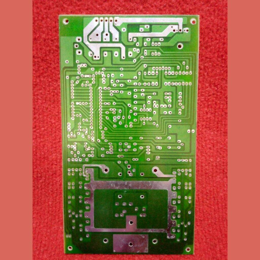 Picture of Empty 9.5 IPS BLANK Board ORGINAL INDIAN GLASS Fiber Copper Clad Board Single Layer 1000VA IPS Inverter Board DC 150V To 280V AC PCB Board Blank 800W Inverter Board For DC 150V IPS Circuit Adapters
