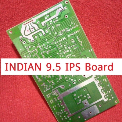 Picture of Empty 9.5 IPS BLANK Board ORGINAL INDIAN GLASS Fiber Copper Clad Board Single Layer 1000VA IPS Inverter Board DC 150V To 280V AC PCB Board Blank 800W Inverter Board For DC 150V IPS Circuit Adapters
