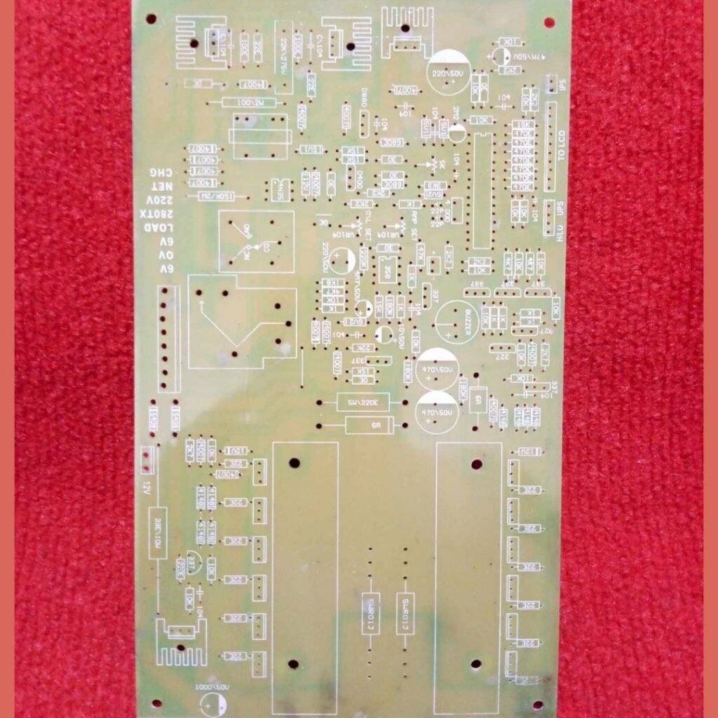 Picture of SUKAM BLANK Board ORGINAL INDIAN GLASS Fiber Copper Clad Board Blank 800W Inverter Board DC 12V 24V To 280V AC 1000VA IPS Inverter Board For 12V 24V IPS Circuit Adapters