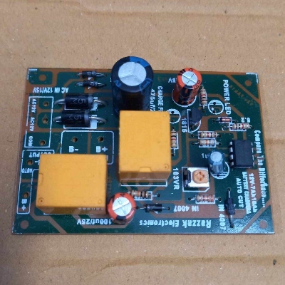 Picture of 5Pcs- Double Relay 12V Auto Cut Circuit DC-12V DC12V Double Relay Auto Cut Adjustable Circuit For DC 12V Battery Charging Protection Auto Cut 12V Adapters