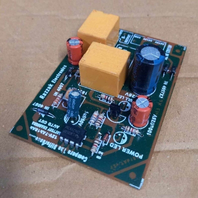 Picture of 5Pcs- Double Relay 12V Auto Cut Circuit DC-12V DC12V Double Relay Auto Cut Adjustable Circuit For DC 12V Battery Charging Protection Auto Cut 12V Adapters