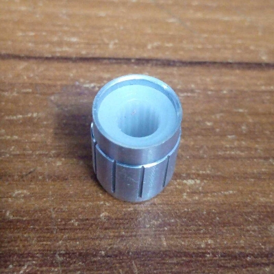 Picture of 2Pcs - 15mm Amplifier Knob 15x12mm Aluminium Alloy Potentiometer Knob Amplifier Volume Knob Knurled Shaft 6mm Hole Amplifier Audio Knob