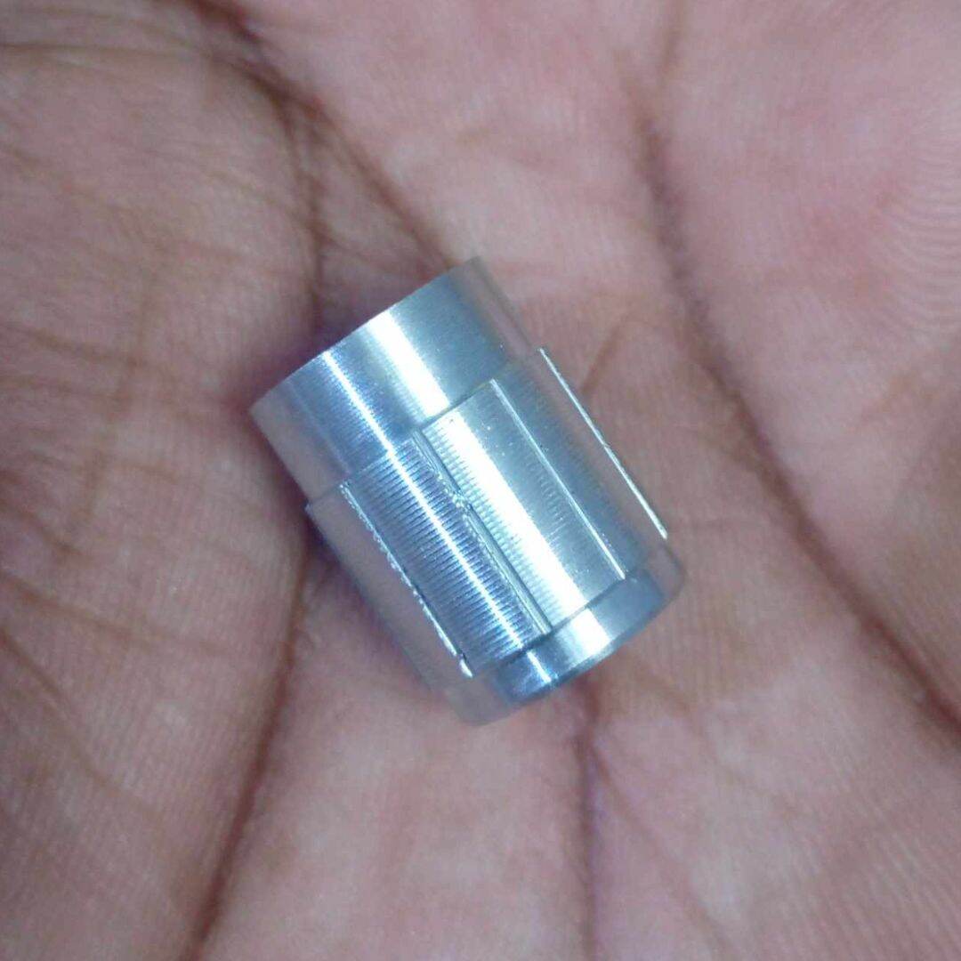 Picture of 2Pcs - 15mm Amplifier Knob 15x12mm Aluminium Alloy Potentiometer Knob Amplifier Volume Knob Knurled Shaft 6mm Hole Amplifier Audio Knob