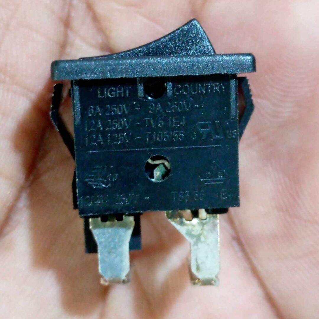 Picture of 2Pcs - Angle Type Pin ON OFF Delay Switch TV51E4 DPST 6A 9A 12A 220V 4 Pins Switches 12A 250V AC