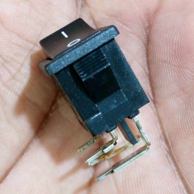 Picture of 2Pcs - Angle Type Pin ON OFF Delay Switch TV51E4 DPST 6A 9A 12A 220V 4 Pins Switches 12A 250V AC