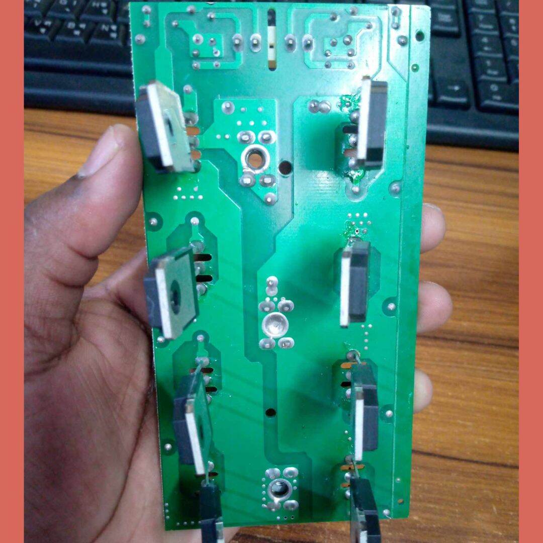Picture of Small Size 8 Mosfet 40N120 40A 520V Three Phase Inverter Welding Machine Circuit Board