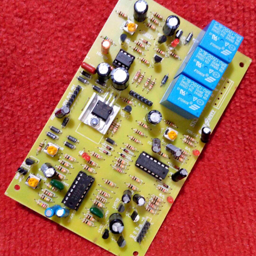 Picture of Better Quality IPS OSCILLATION 3 Relay 600VA-800VA GLASS FIBER Board IPS Inverter Oscillation Control Board Circuit DC 12V To AC 220V Output Square Wave