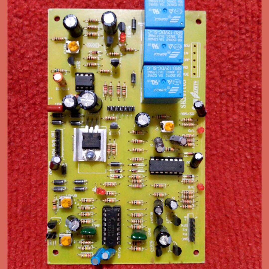 Picture of Better Quality IPS OSCILLATION 3 Relay 600VA-800VA GLASS FIBER Board IPS Inverter Oscillation Control Board Circuit DC 12V To AC 220V Output Square Wave