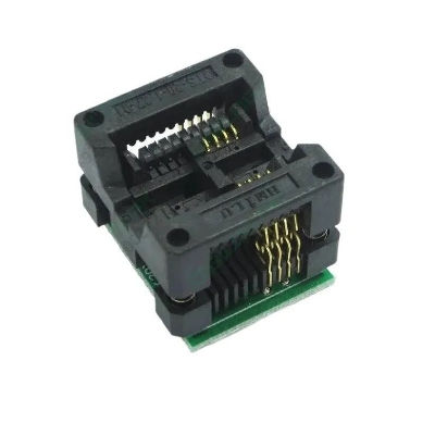 Picture of 200mil SOIC8 SOP8 To DIP8 Programmer Adapter Socket Converter 200mil Wide Chip Wide Body Seat Wide 200mil Programmer Adapters Socket EEPROM Flash 8 Pin SMD Programming Circuit