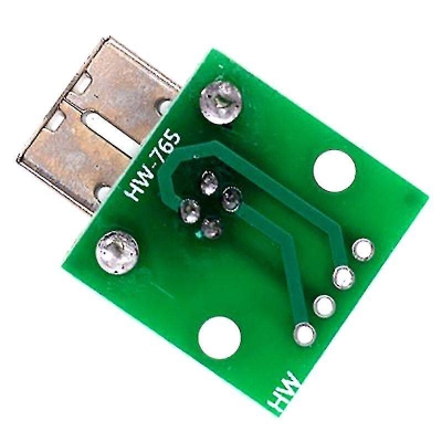 Picture of USB B Breakout Board USB Type B Female Socket Breakout Board 2.54mm Pitch Adapters Connector USB-B To DIP 4 Pin USB B Test Board USB Mother Seat To DIP