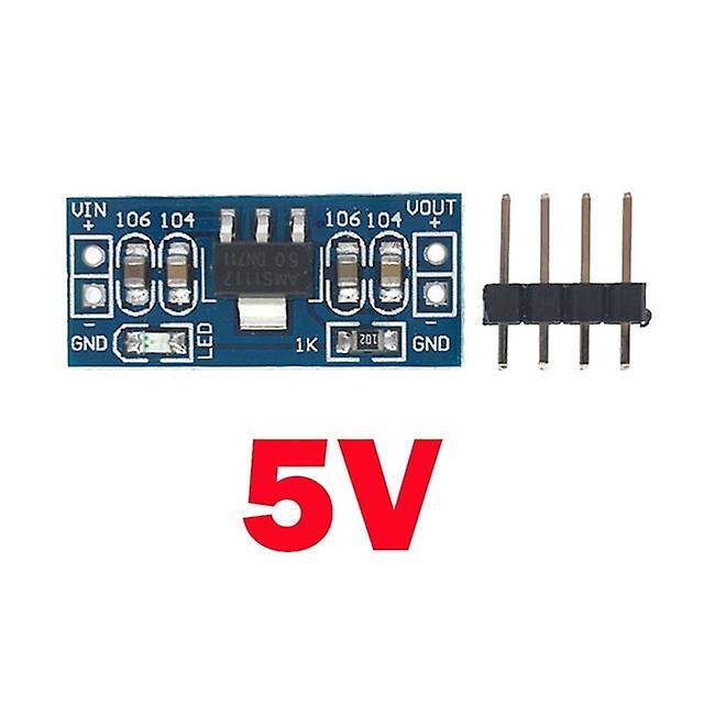 Picture of AMS1117 5V Module AMS1117 5V Power Supply Step Down Voltage Regulator Module 5V AMS1117 Step Down Module AMS1117-5.0V Module  Adapters