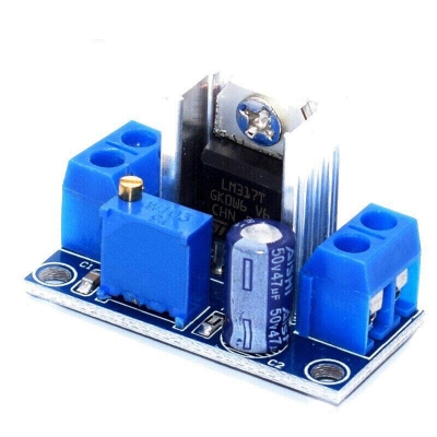 Picture of LM317 Module LM317 DC-DC Converter Buck Step Down Module Regulator LM317 Adjustable Voltage Regulator Power Supply Adapters