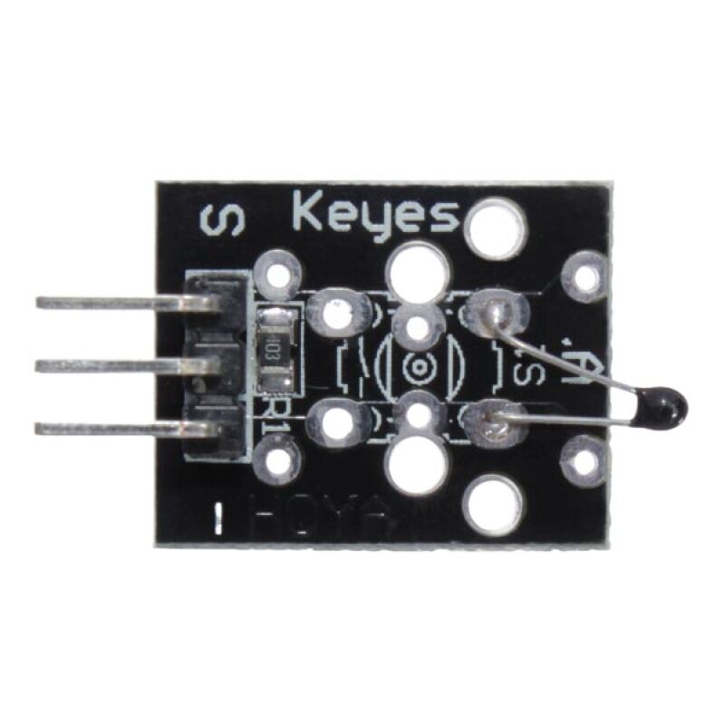Picture of KY-013 ANALOG TEMPERATURE SENSOR MODULE NTC 10K Temperature Sensor 10K NTC Module Analog 3 Pin Leads 3.3V- 5V KY-013 Thermistor Temperature Sensor Module