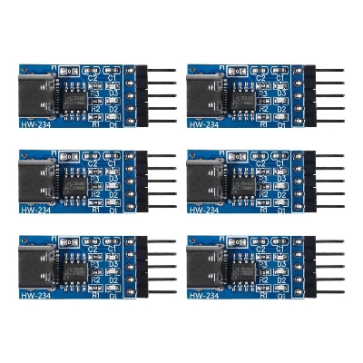 Picture of HW-234 CH340N TYPE-C Interface USB To TTL Serial Port Module CH340N DC 5V 3.3V 5 Pin Leads Header Type C USB To TTL CH340N Module Adapters