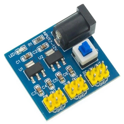 Picture of Multi Output Voltage Conversion 3.3V 5V 12V Power Module DC DC Voltage Conversion Module 12V To 3.3V 5V 12V Reduction Adapters