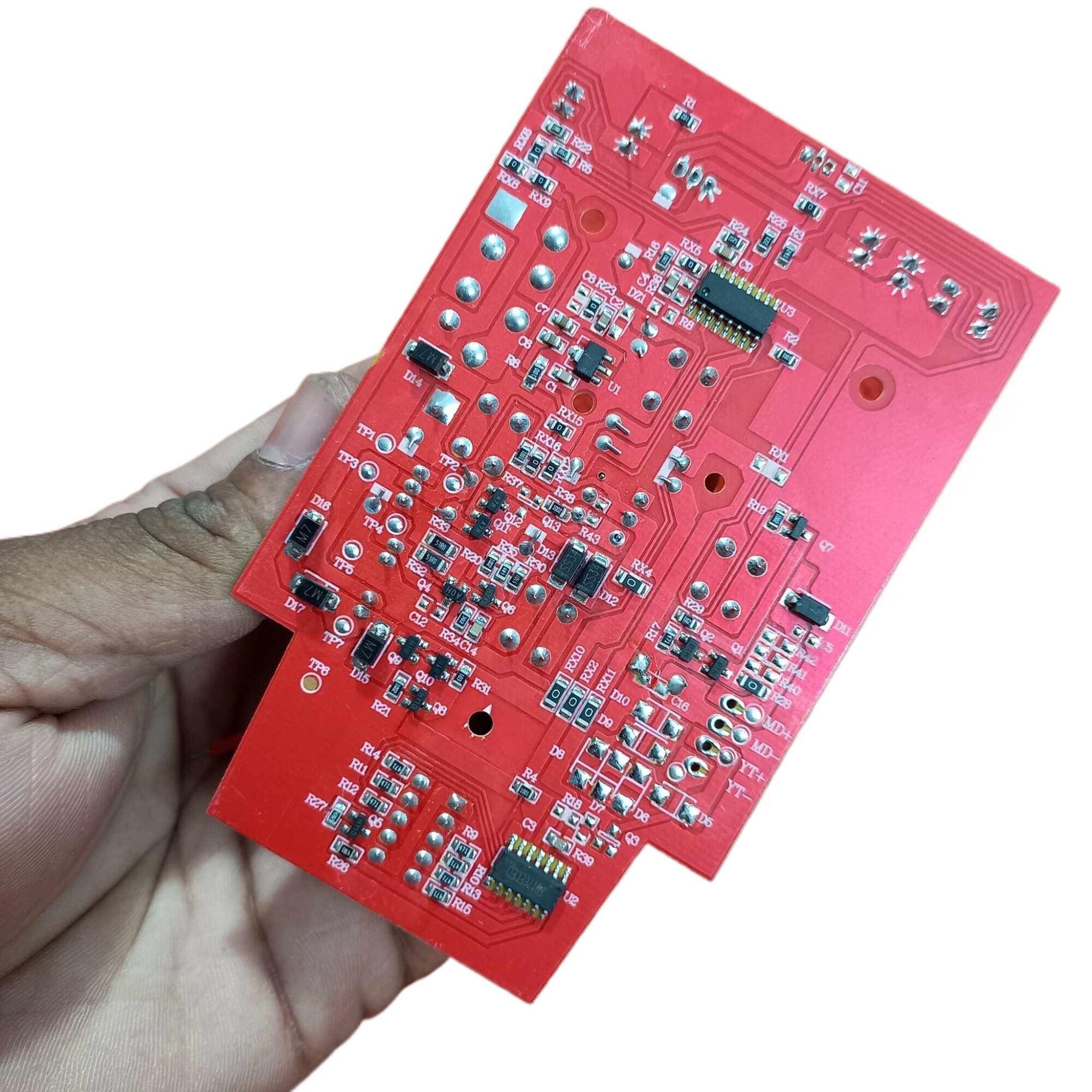 Picture of F0178D Charger Fan Circuit AC DC Fan Circuit For AC DC Charger Fan AC DC Rechargeable Fan Circuit With Digital LED Display PWM Fan Speed Control LED Lamp ON OFF Functionality Included Fan Parts & Accessories