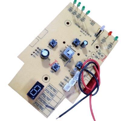 Picture of F0178D Charger Fan Circuit AC DC Fan Circuit For AC DC Charger Fan AC DC Rechargeable Fan Circuit With Digital LED Display PWM Fan Speed Control LED Lamp ON OFF Functionality Included Fan Parts & Accessories