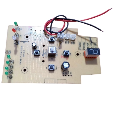 Picture of F0178D Charger Fan Circuit AC DC Fan Circuit For AC DC Charger Fan AC DC Rechargeable Fan Circuit With Digital LED Display PWM Fan Speed Control LED Lamp ON OFF Functionality Included Fan Parts & Accessories
